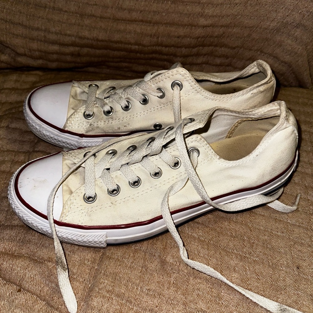 White Converse